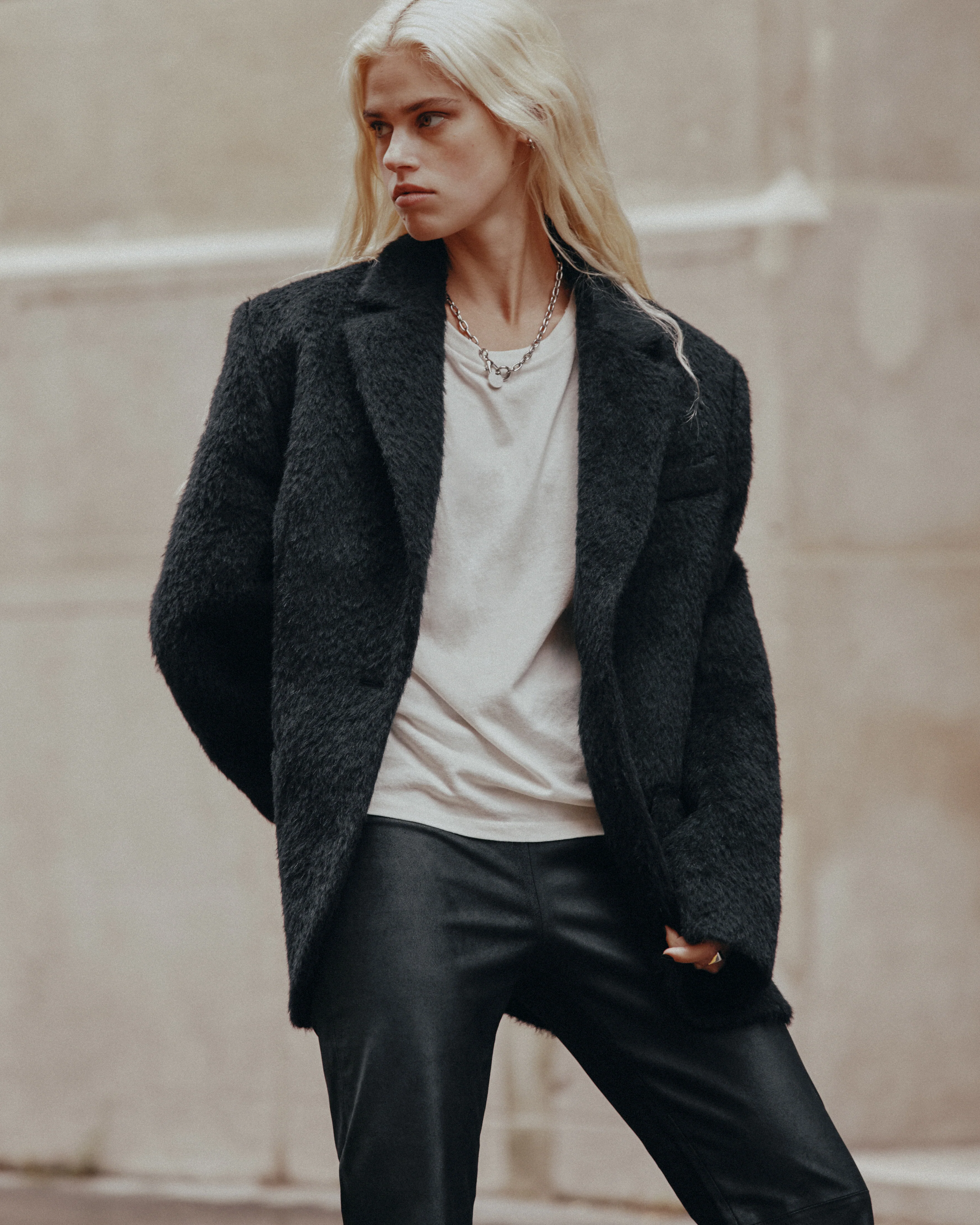 The Black Oversized Blazer - Image 3