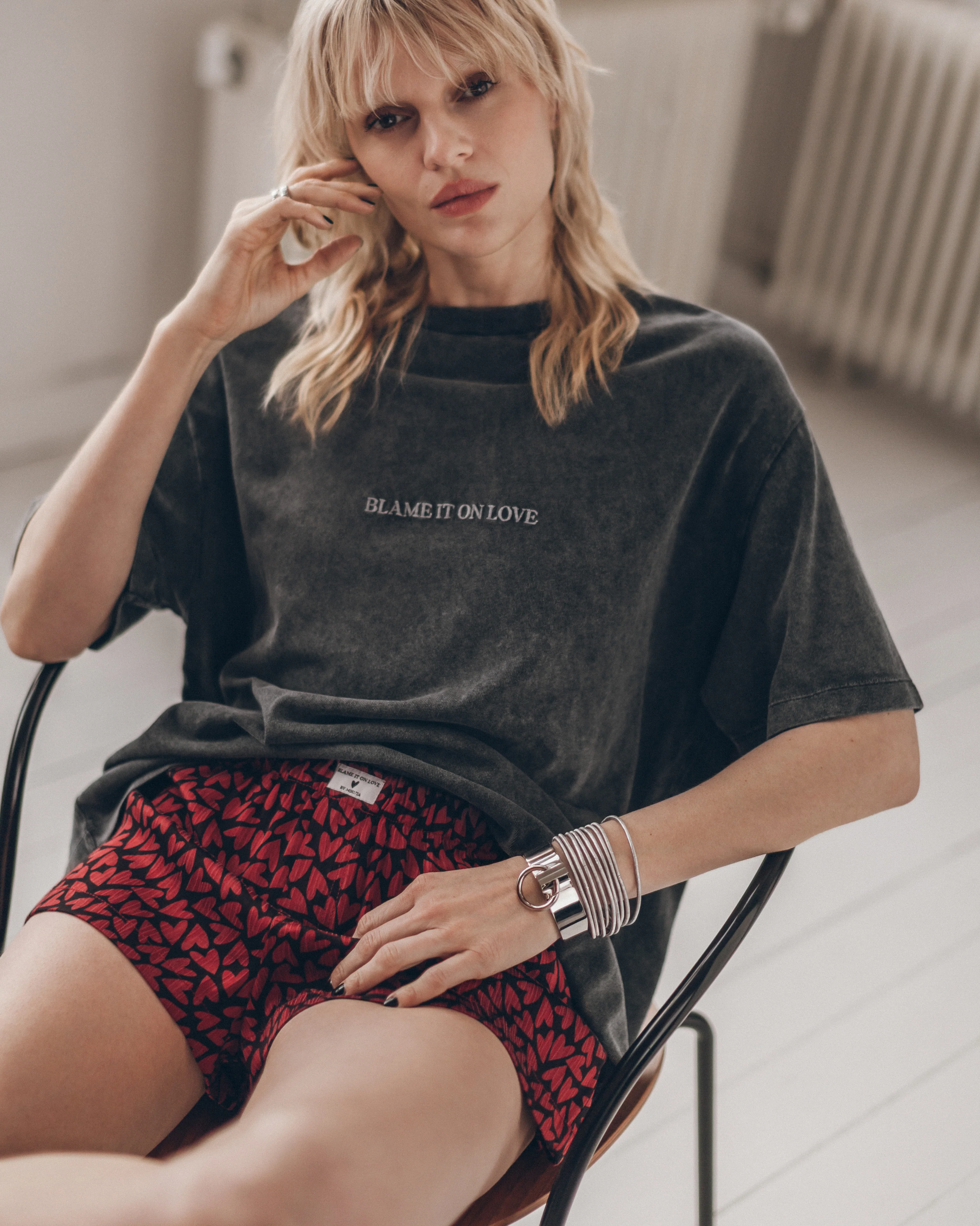 The Dark Faded Love Unisex T-Shirt - Image 6