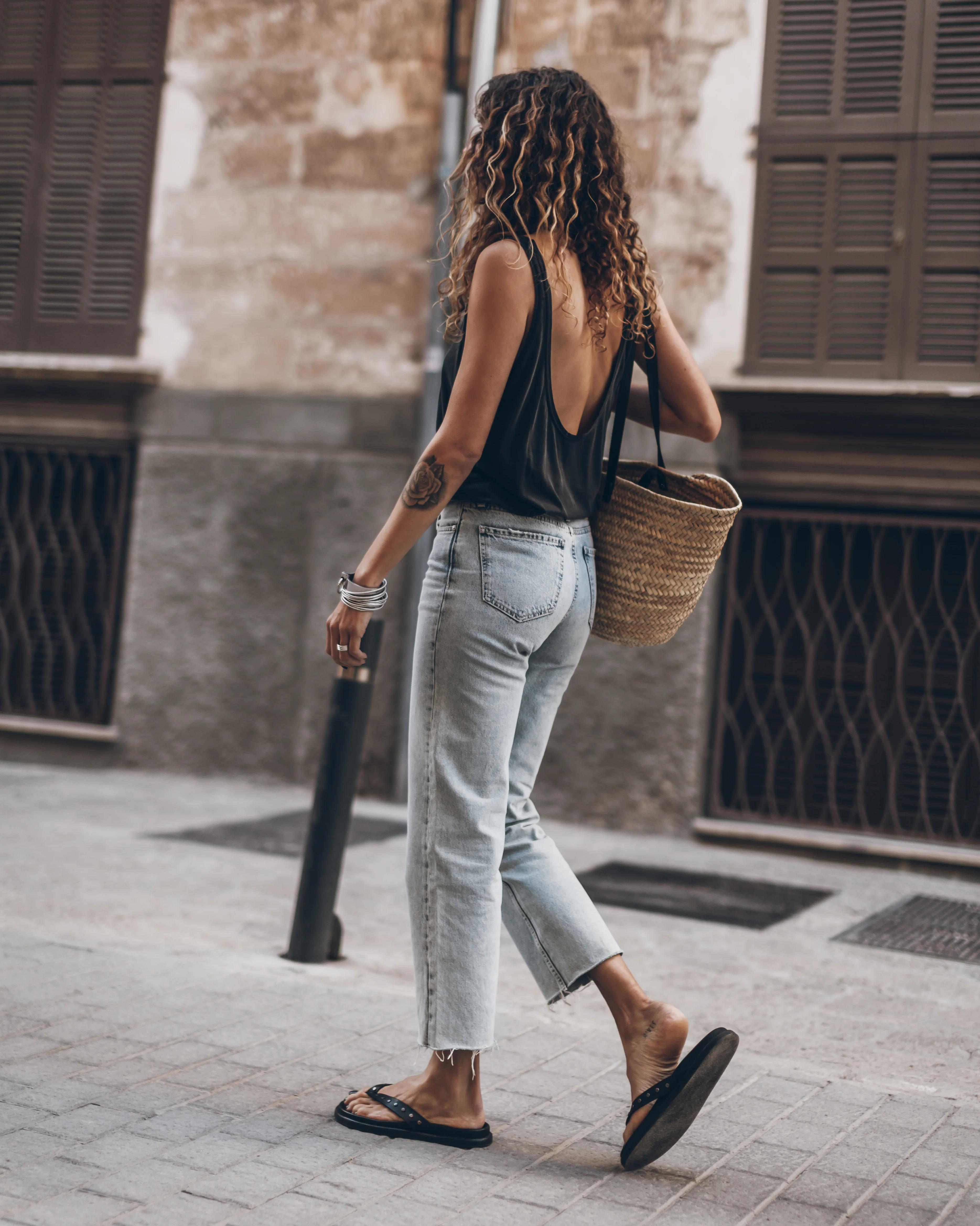 The Dark Low Back Base Tank Top - Image 5