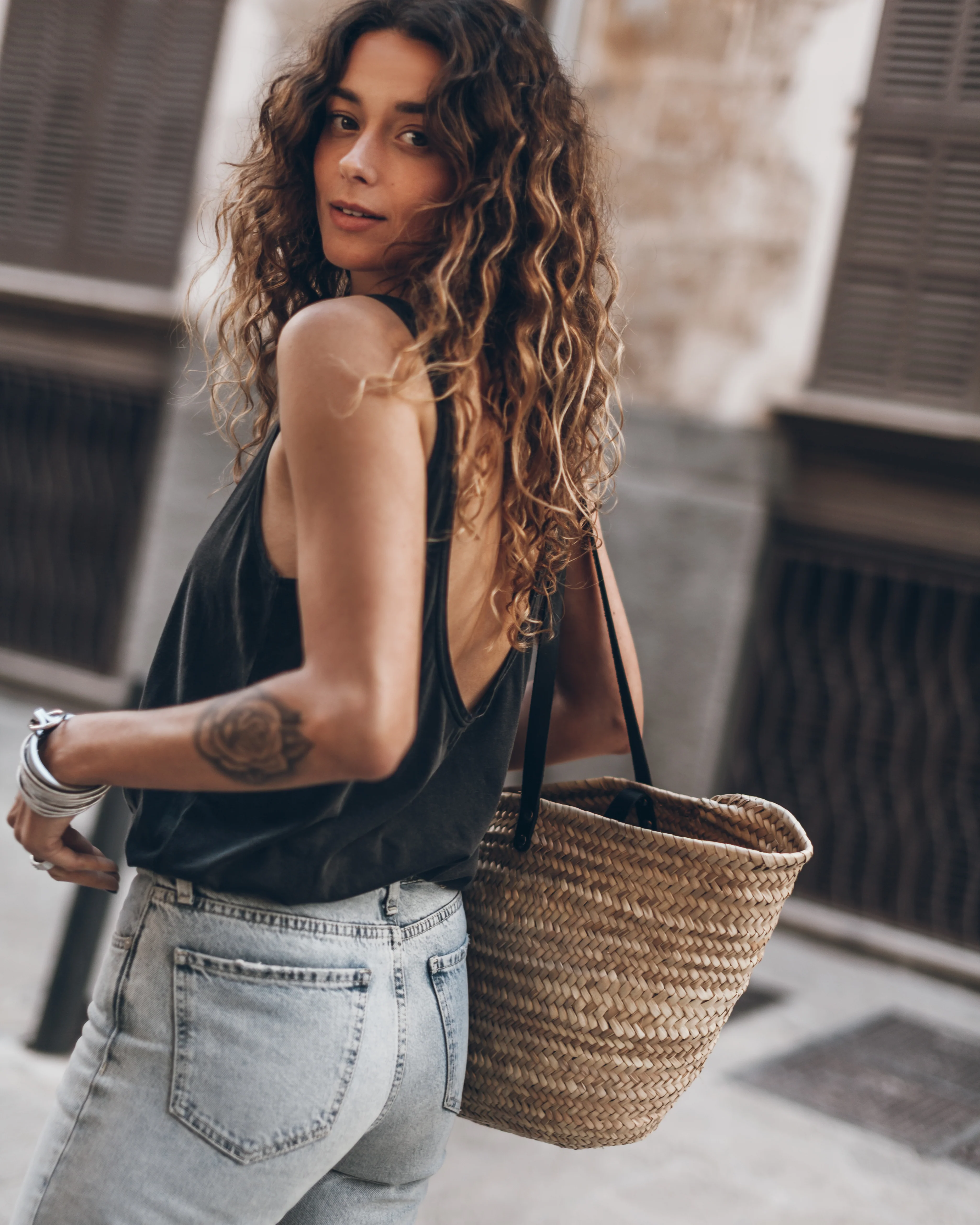 The Dark Low Back Base Tank Top - Image 6