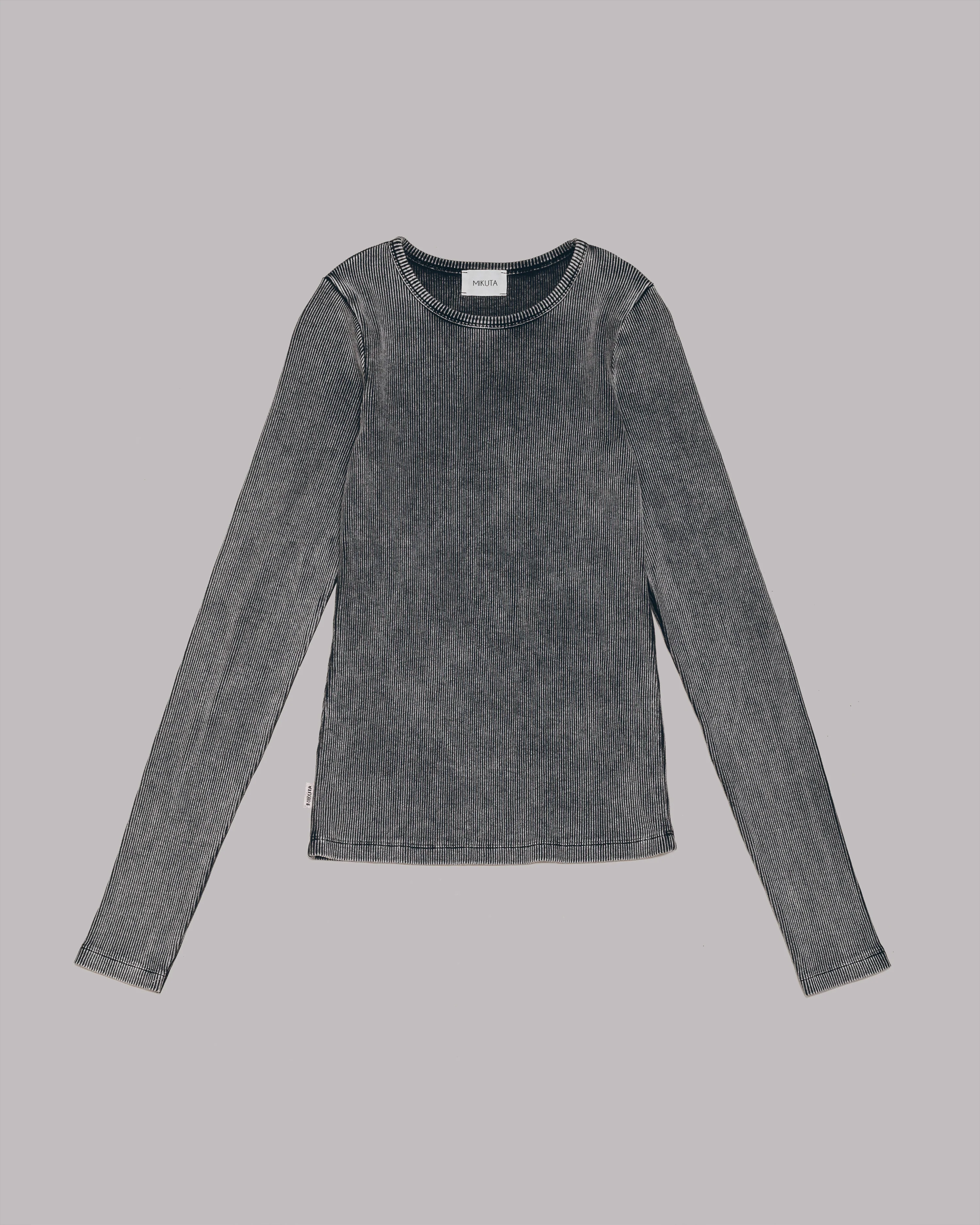 The Dark Ribbed Longsleeve - Image 3