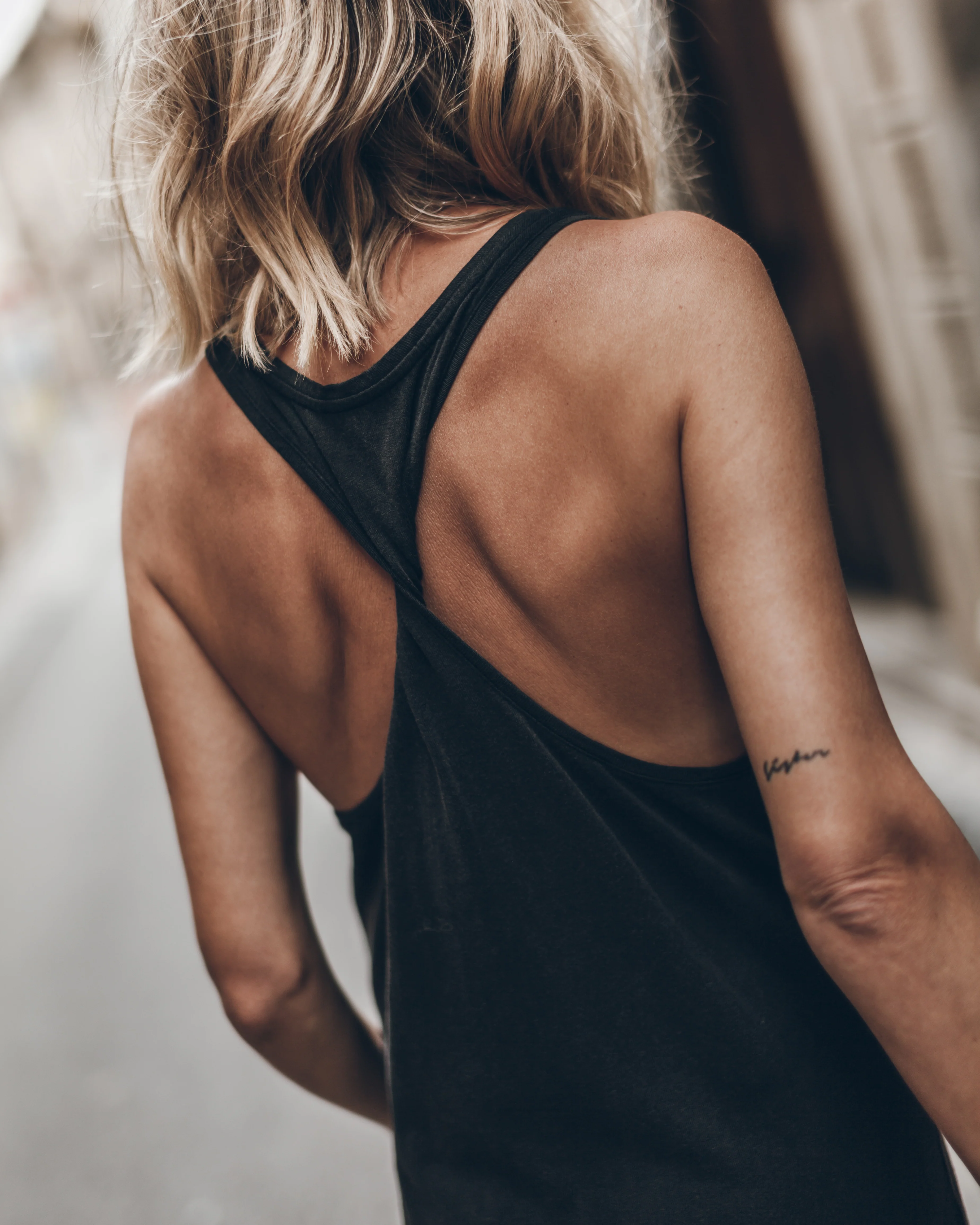 The Dark Twisted Tank Dress - Image 4