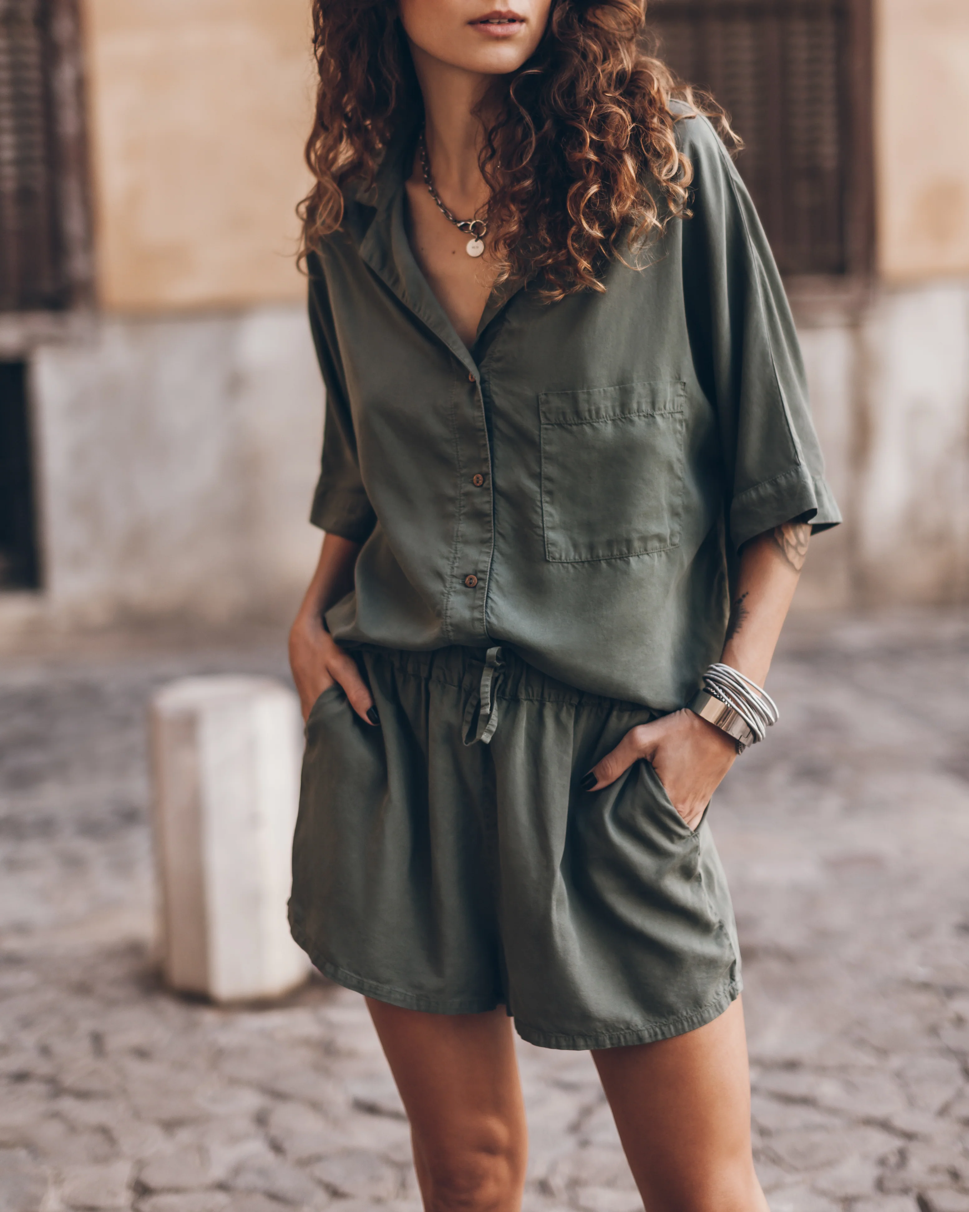 The Green Co-Ord Shirt - Image 4