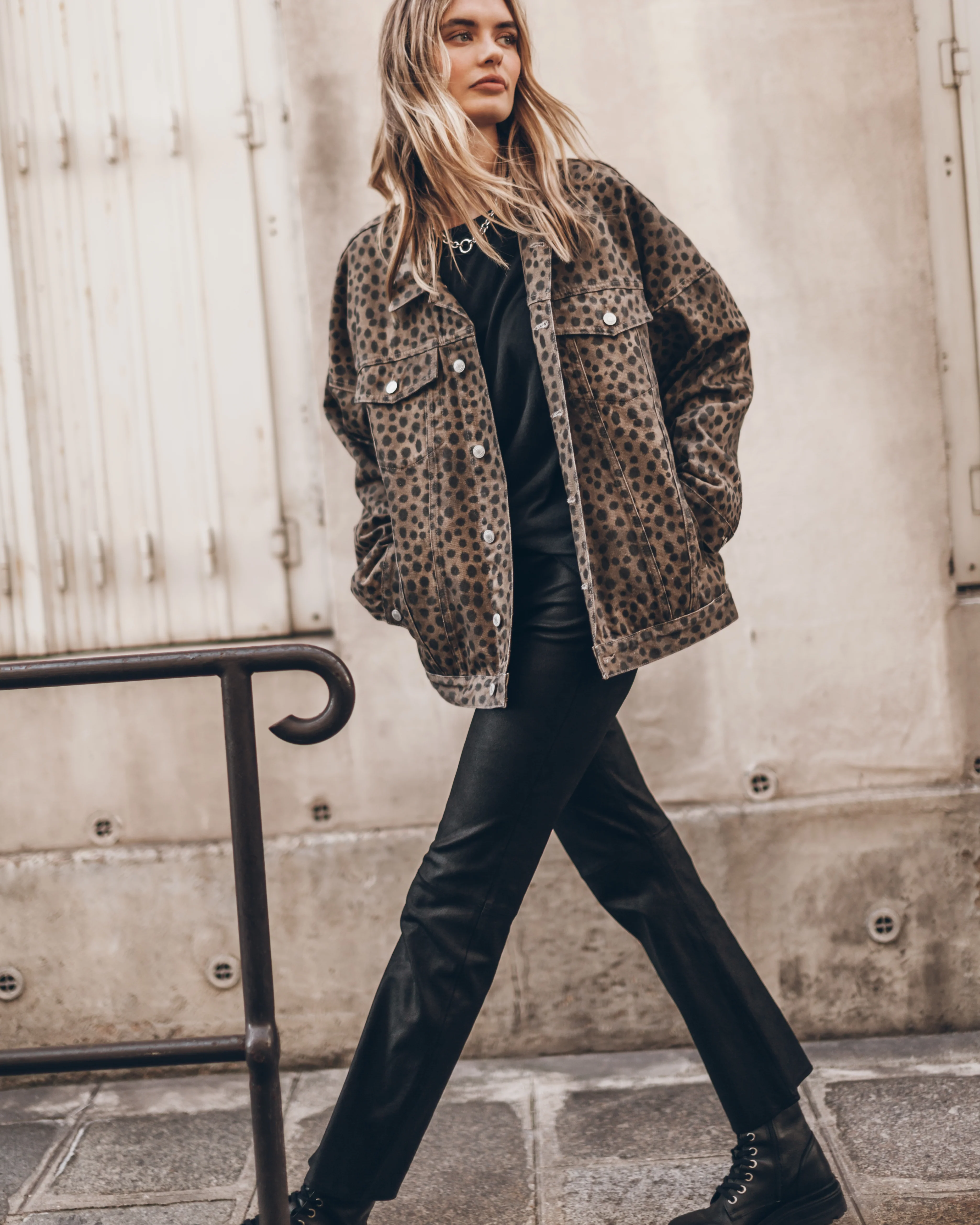 The Leo Oversized Denim Jacket - Image 3