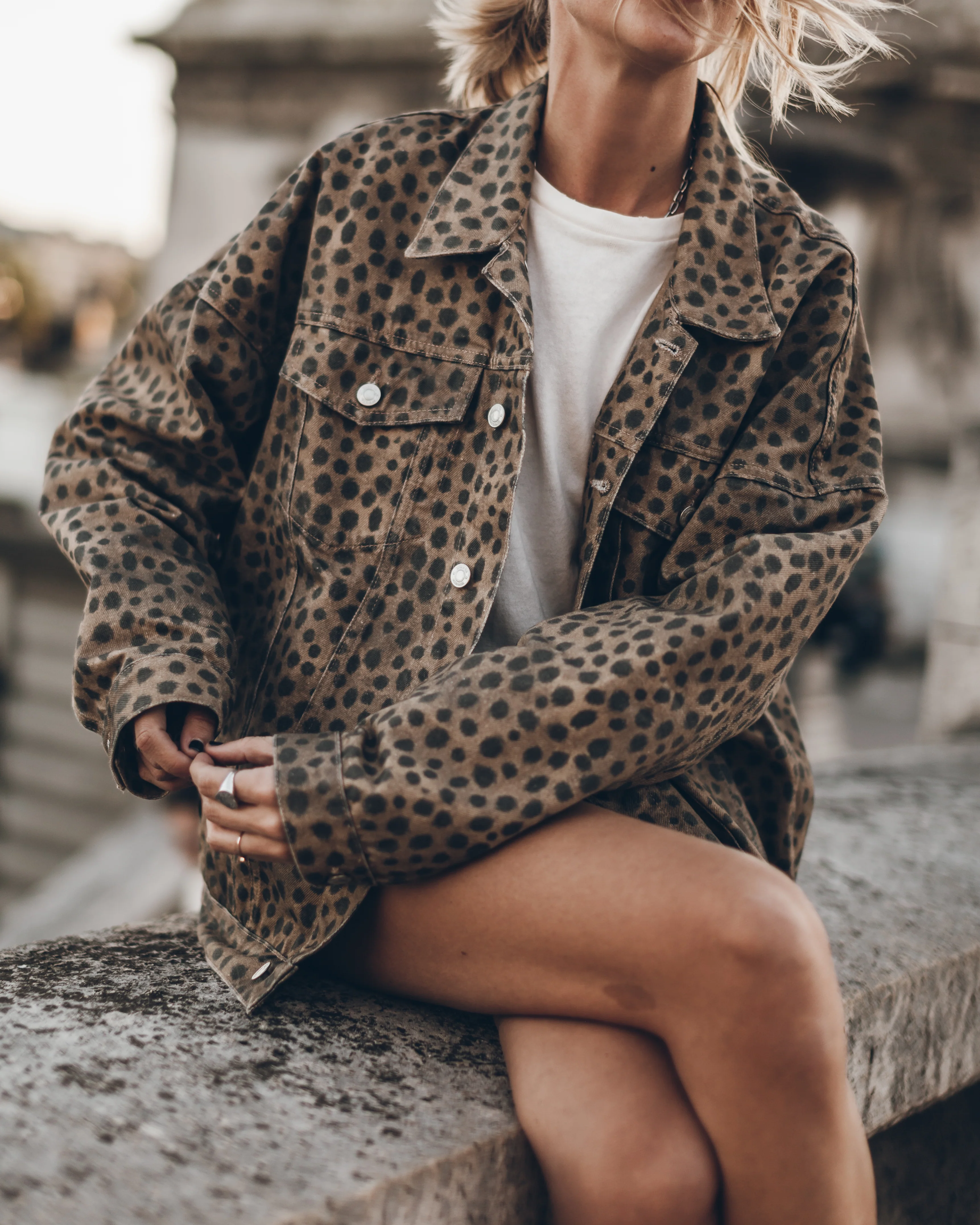 The Leo Oversized Denim Jacket - Image 6