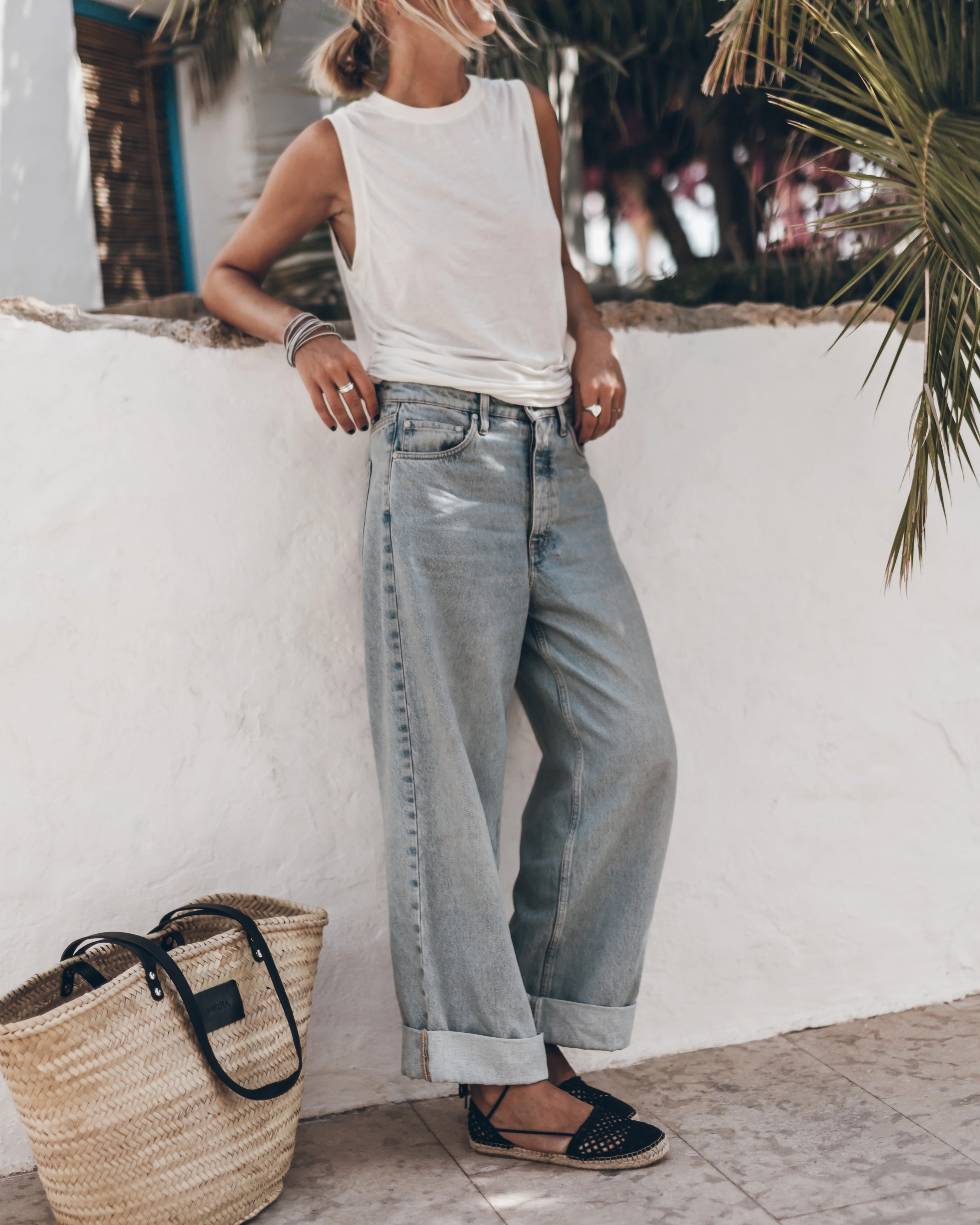 The White Draped Tank Top - Image 7